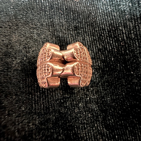 Silver Pandora Petals of Love Clip - Picture 3 of 4